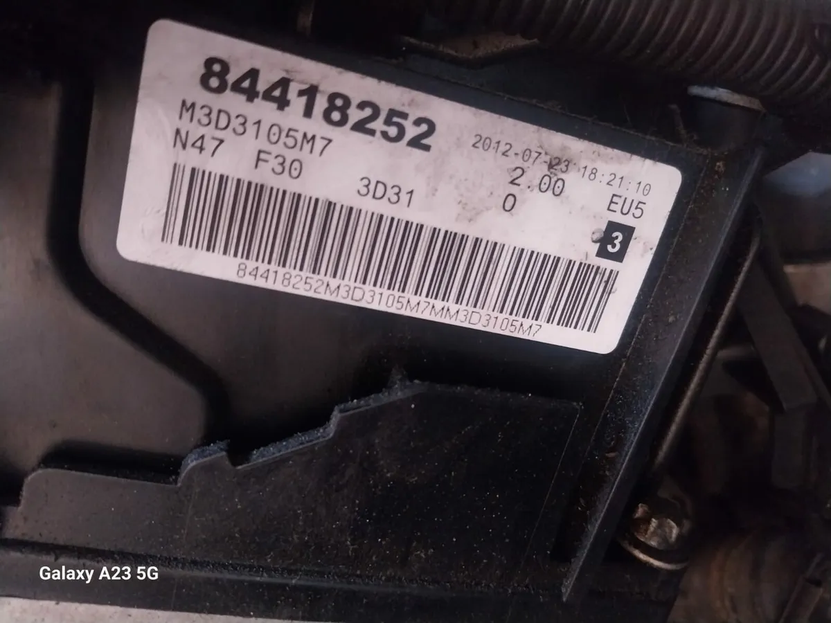 Bmw N47 2013 year engine and box - Image 2
