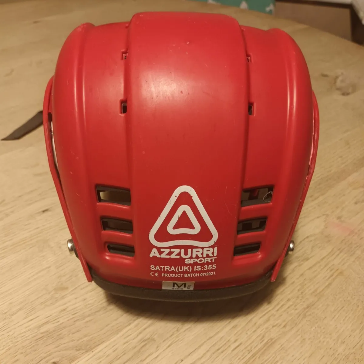 Azzurri Hurling Camogie Helmet - Image 2