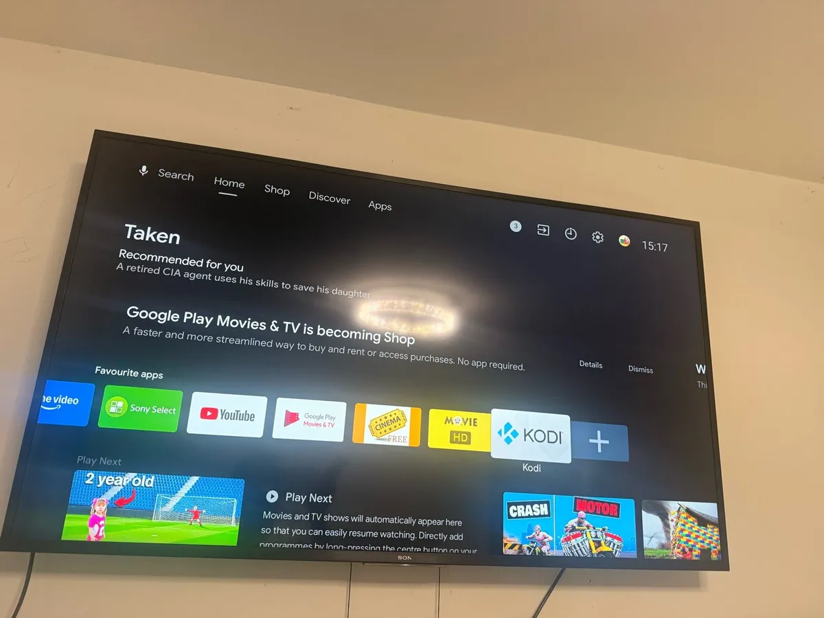 Sony Bravia Smart 4k TV 55" android - Image 2