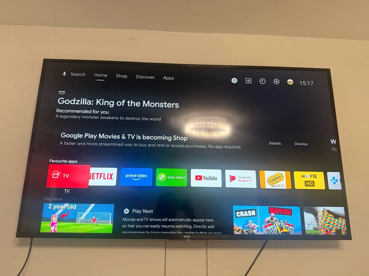 Sony Bravia Smart 4k TV 55" android - Image 3