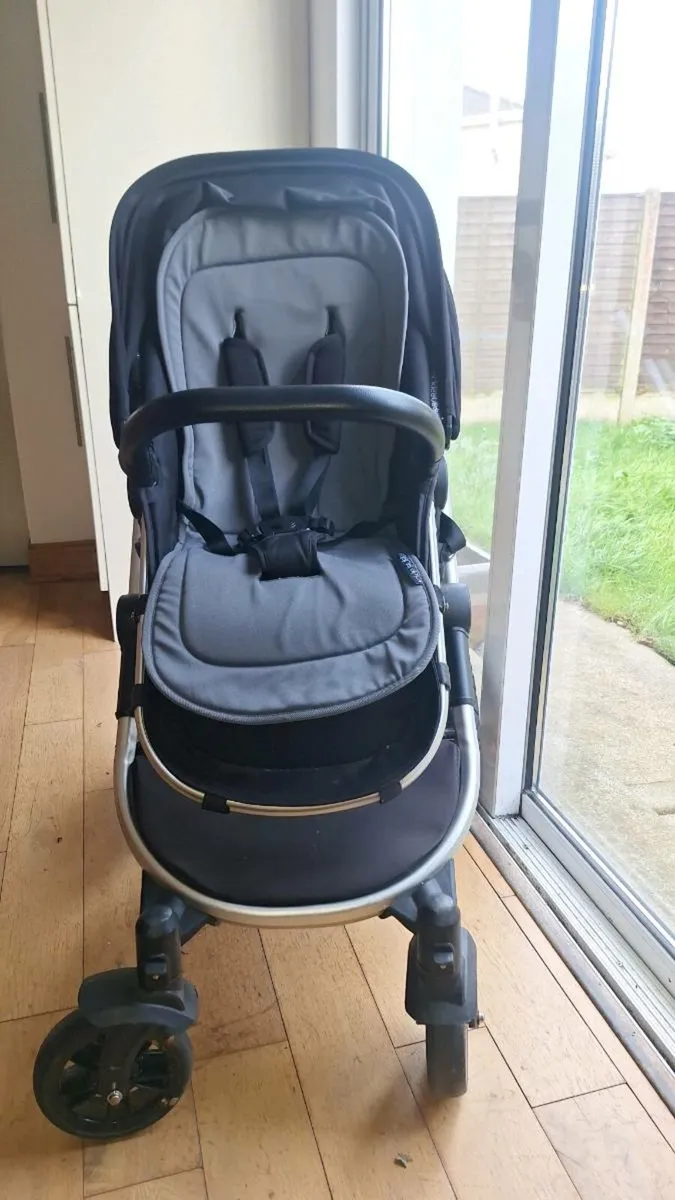 Ickle Bubba Stomp V3, pram, carrycot, car seat - Image 3