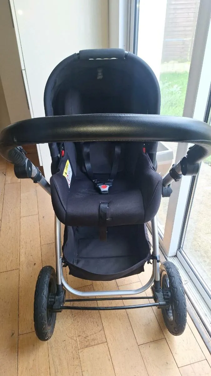 Ickle Bubba Stomp V3, pram, carrycot, car seat - Image 4
