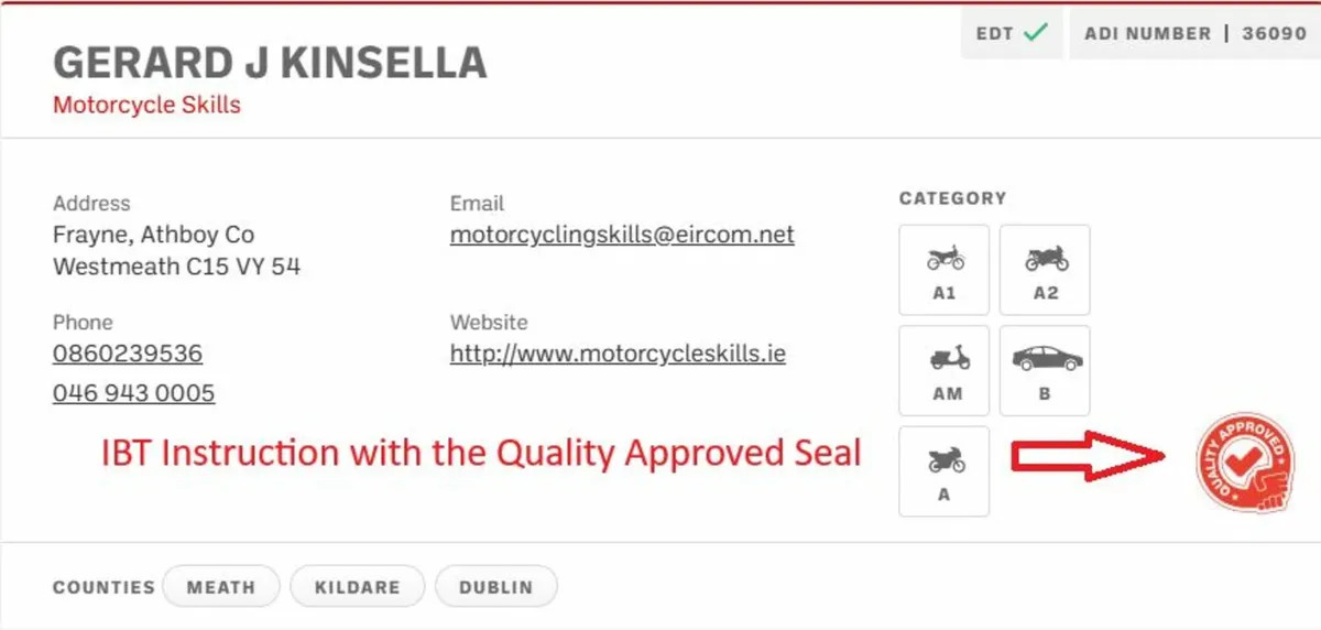 Motorcycle Training, Leinster/ Dublin area, etc - Image 3