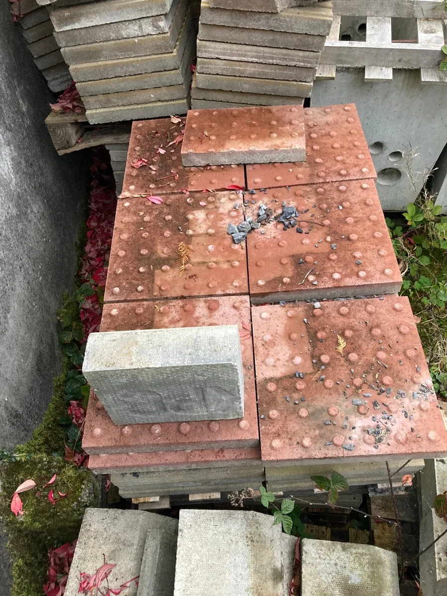Kerbs and tactile paving slabs - Image 1
