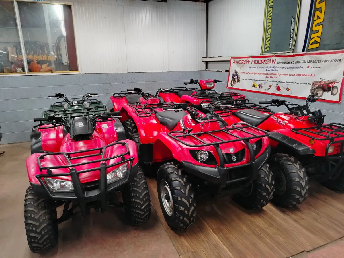 Big Selection of Second Hand Quads - Image 1