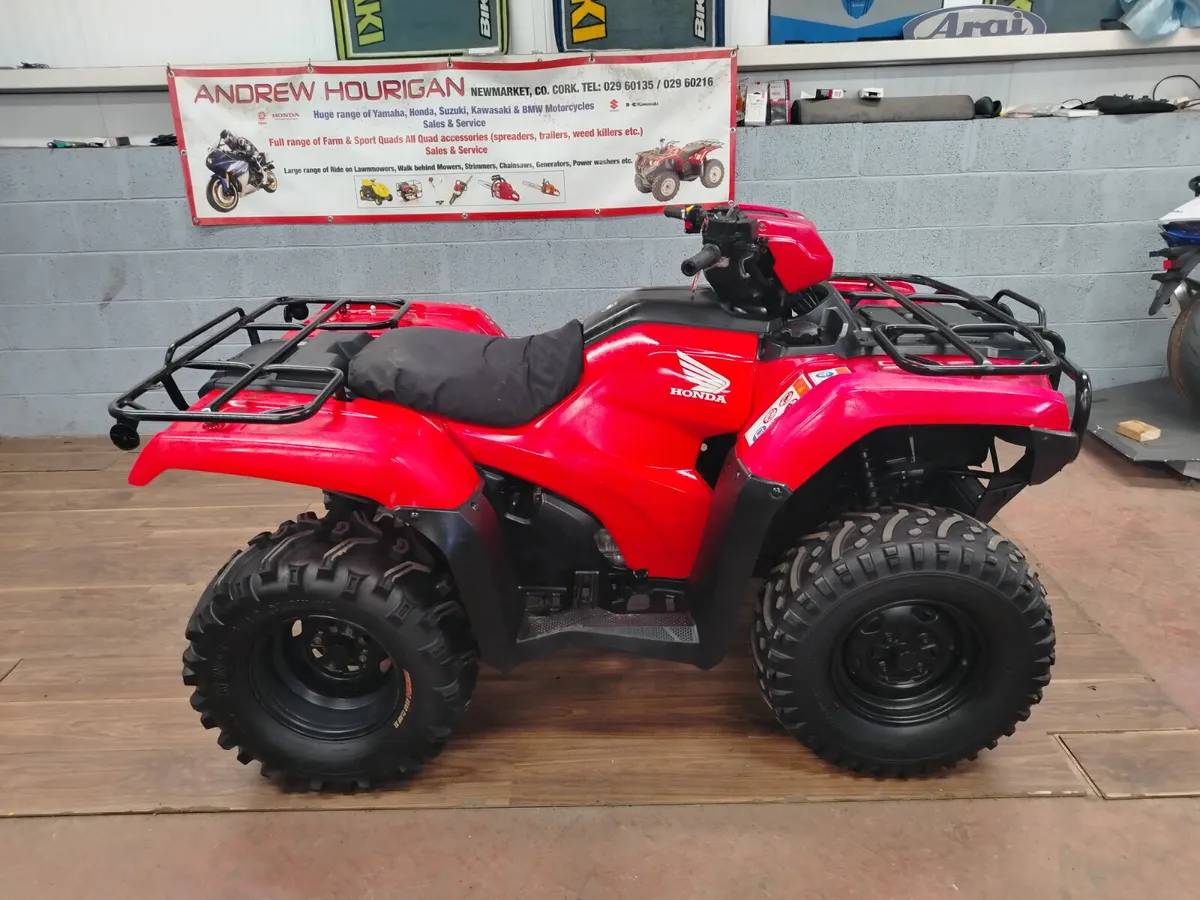 Honda Foreman Quad 4x4 Red - Image 1