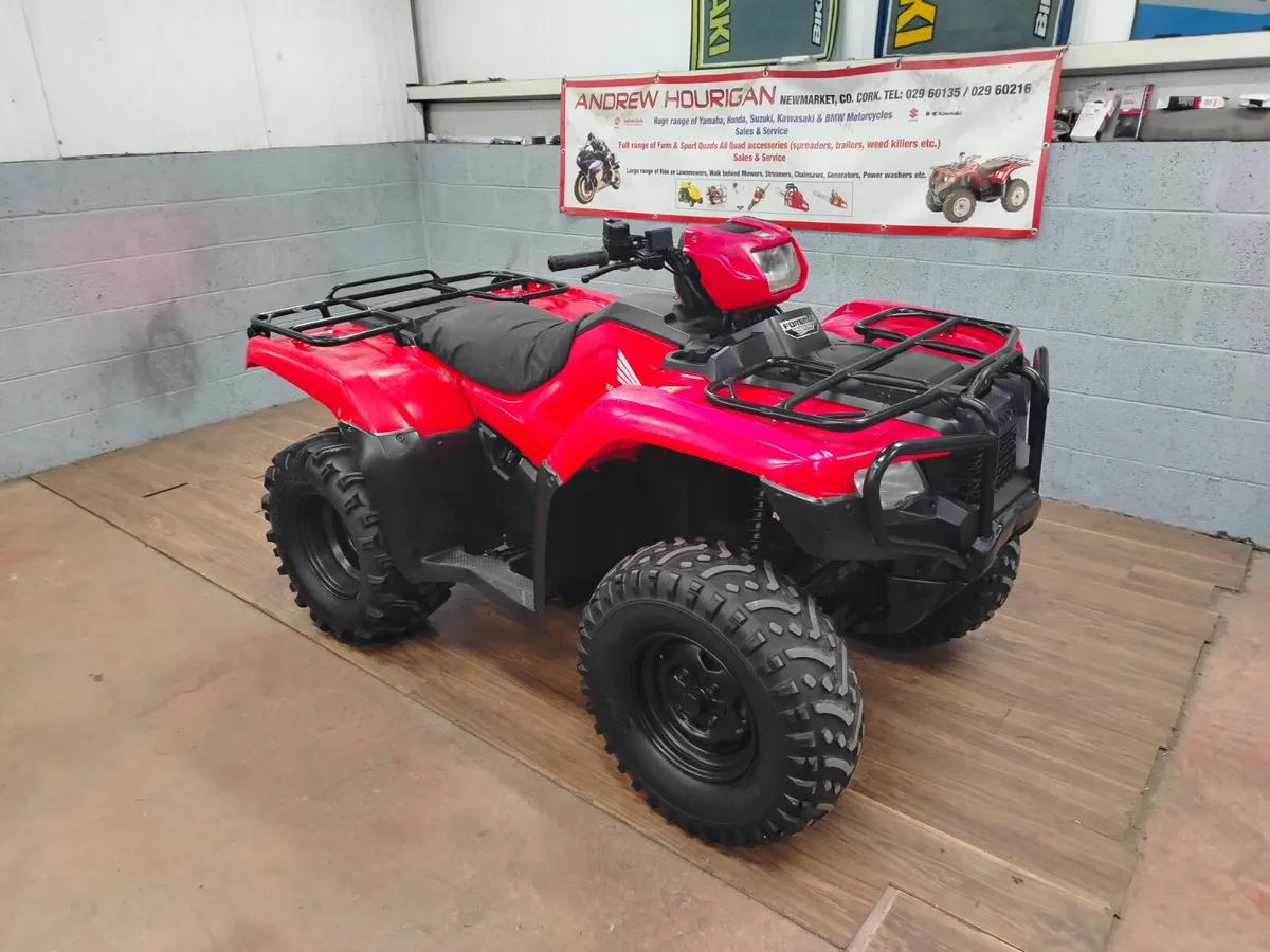 Honda Foreman Quad 4x4 Red - Image 3