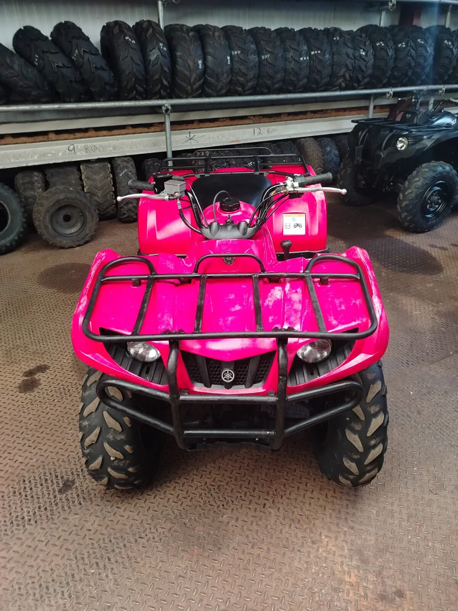 Yamaha YFM 350 Grizzly Red - Image 4