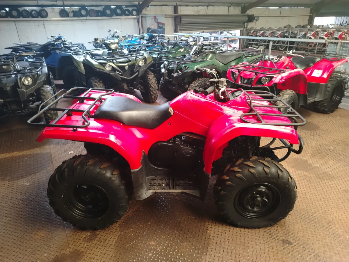 Yamaha YFM 350 Grizzly Red - Image 1