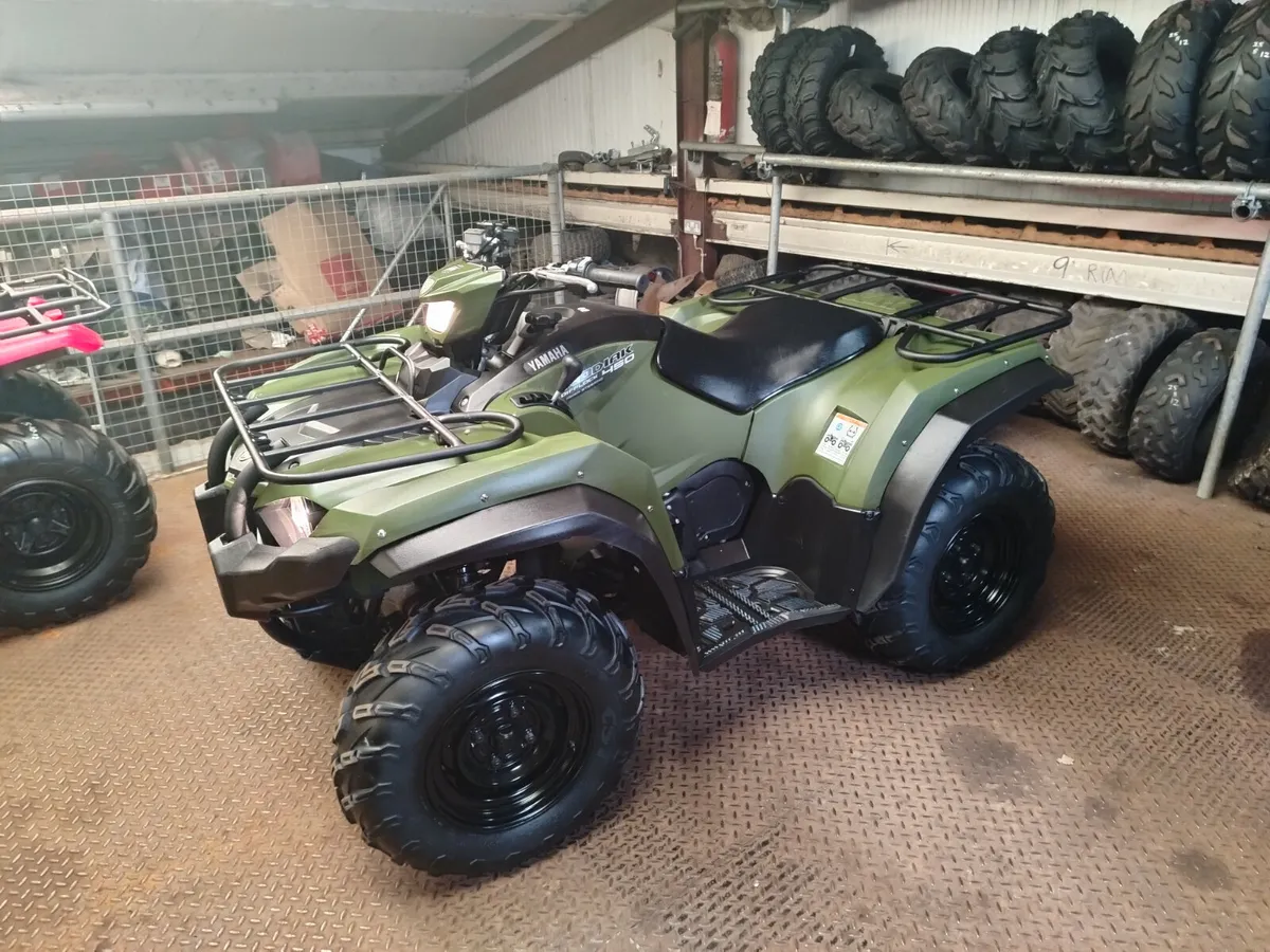 Yamaha YFM700 Grizzly in stock. 1374 hours. One ow - Image 4