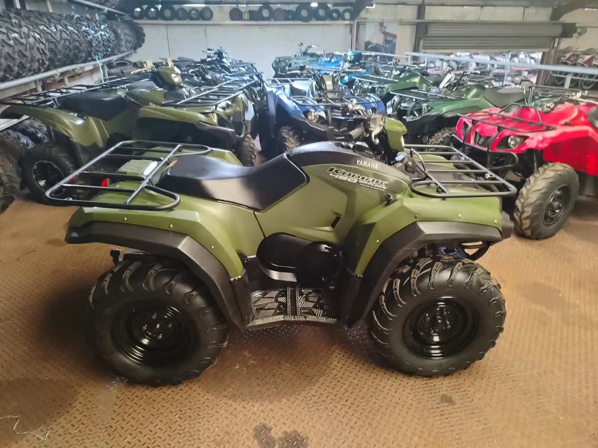 Yamaha YFM700 Grizzly in stock. 1374 hours. One ow - Image 1