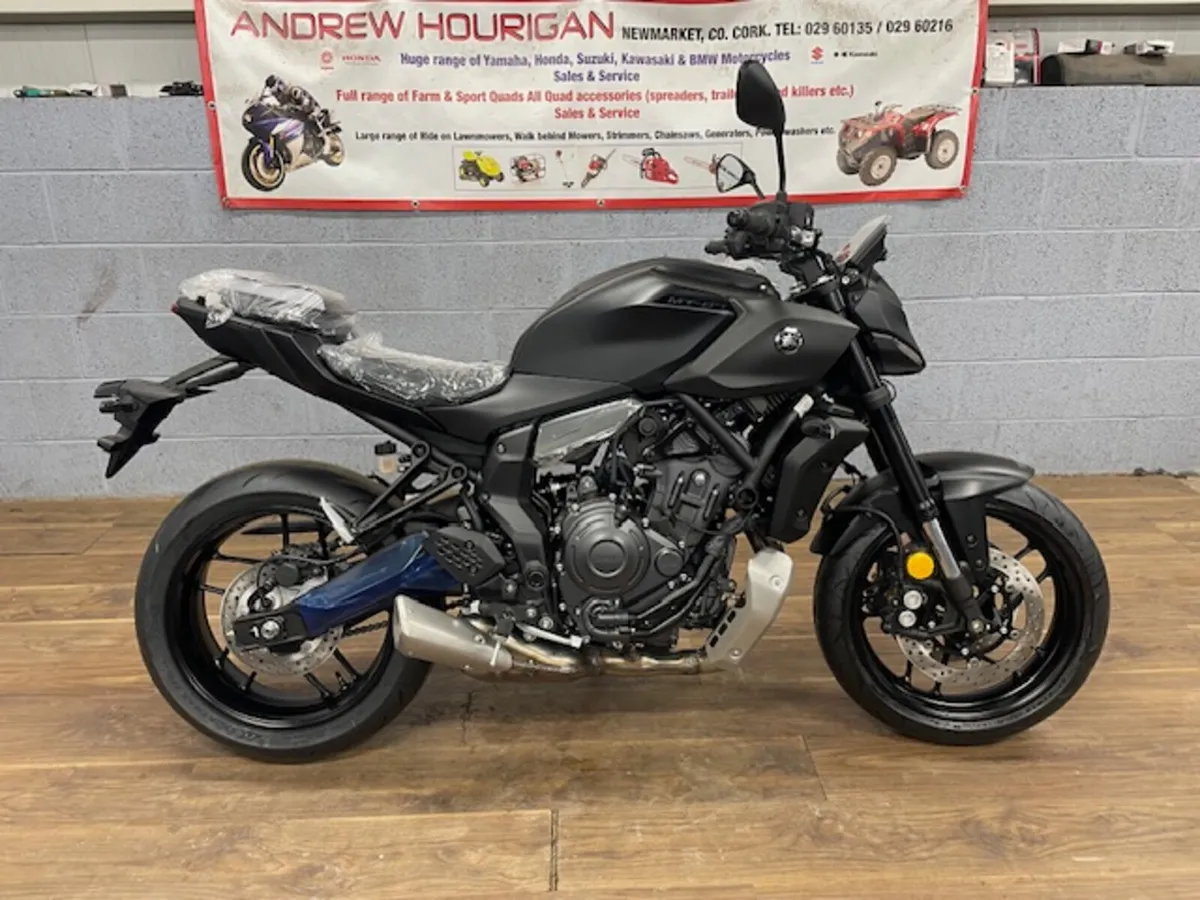 Yamaha MT-07 New Black - Image 1