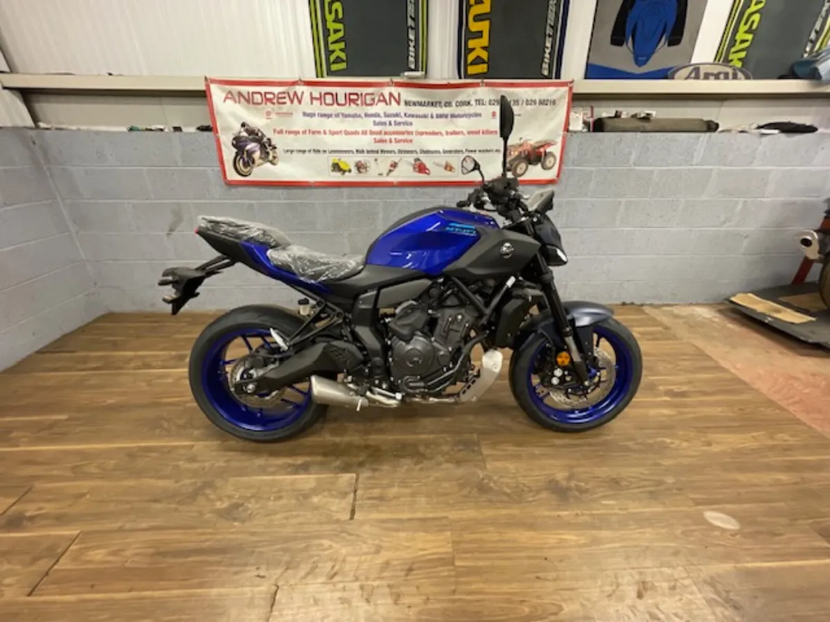 Yamaha MT-07 New Blue AMT - Image 1