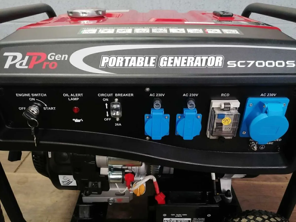 Generators - 6.0kw / 7.2kva and 2.8kw / 3.5kv - Image 4
