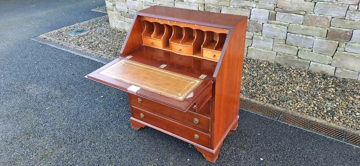 Mahogany Writing Desk - Image 4