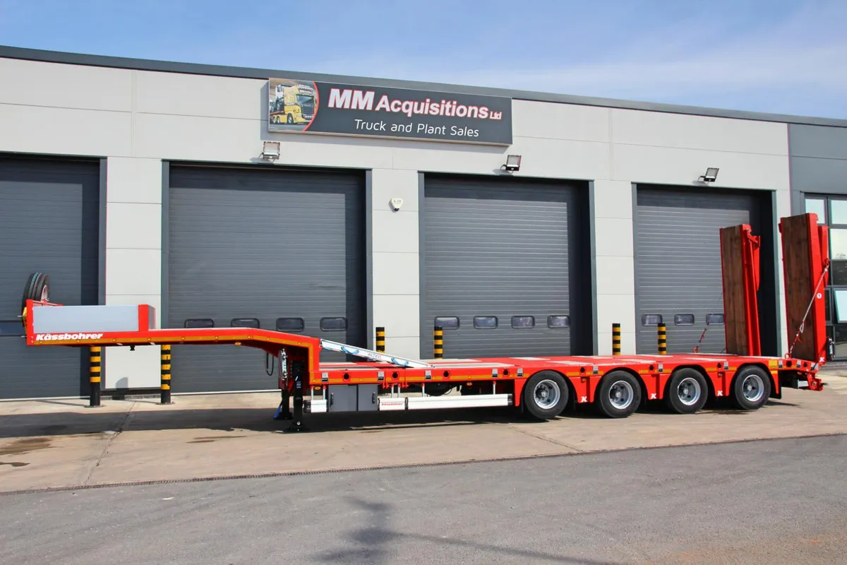 2025 KÄSSBOHRER 9 FT WIDE EXTENDABLE LOW LOADER - Image 2