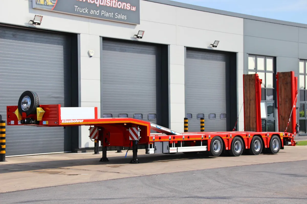 2025 KÄSSBOHRER 9 FT WIDE EXTENDABLE LOW LOADER - Image 1