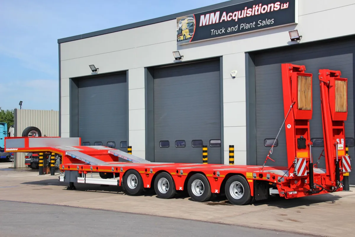 2025 KÄSSBOHRER 9 FT WIDE EXTENDABLE LOW LOADER - Image 3
