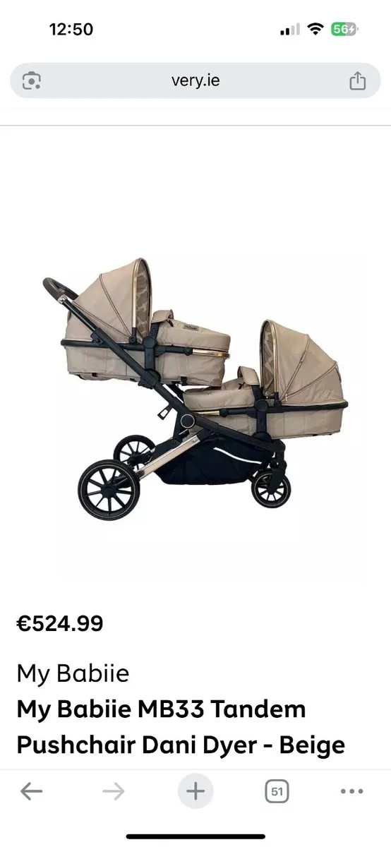 Twin pram - Image 1