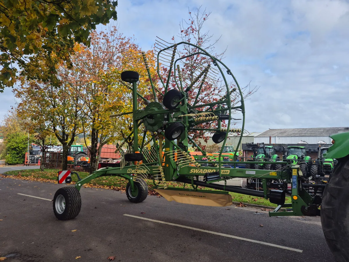 New Krone TC680 rake - Image 2