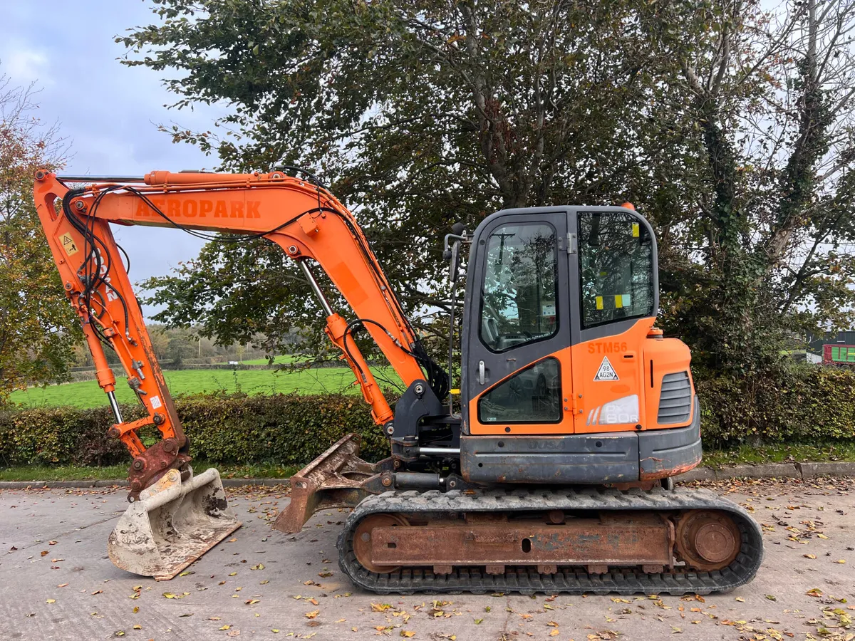 Doosan DX80 R Excavator - Image 1