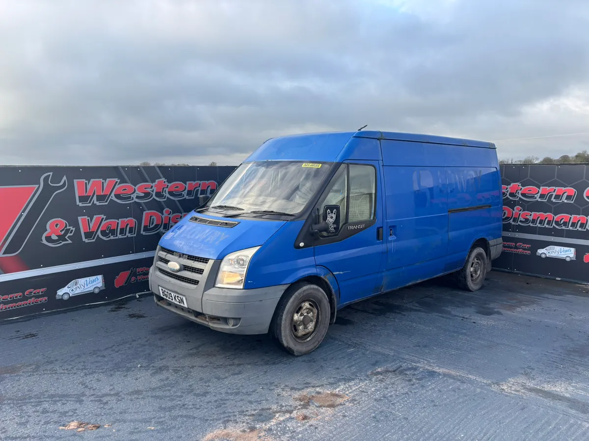 2008 ford transit 2.4 rwd transit for dismantling