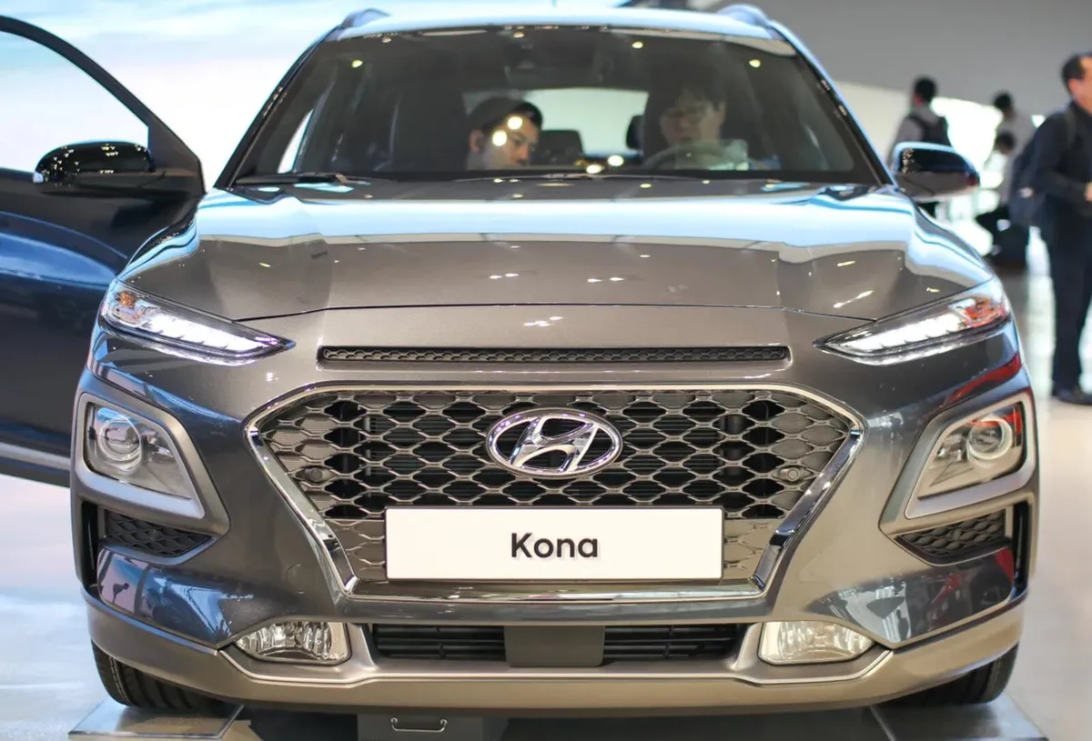 Bumper front Hyundai Kona from 2017 original - Image 1