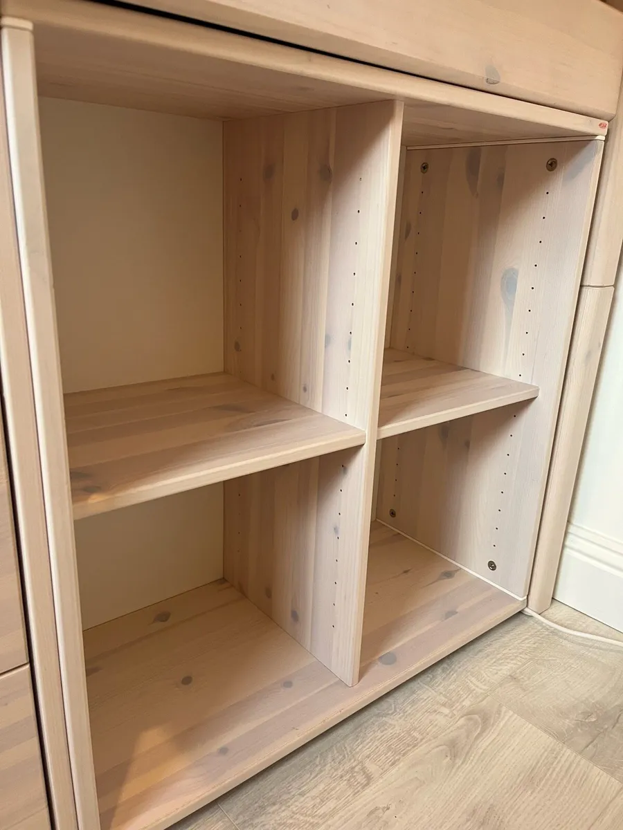 Flexa Mid-High White Washed Bed - Image 4