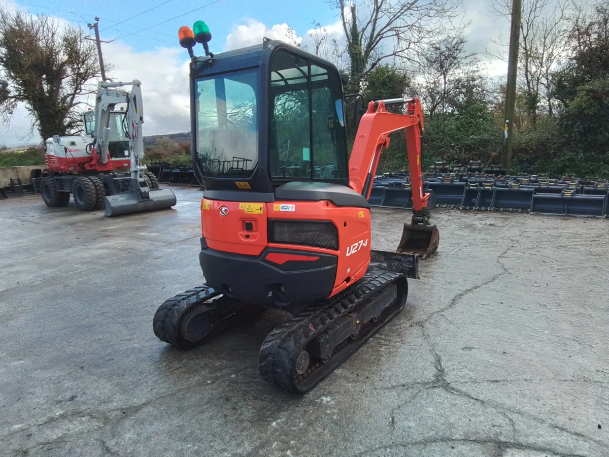 KUBOTA  U27-4  (2022)  1158 HRS - Image 2