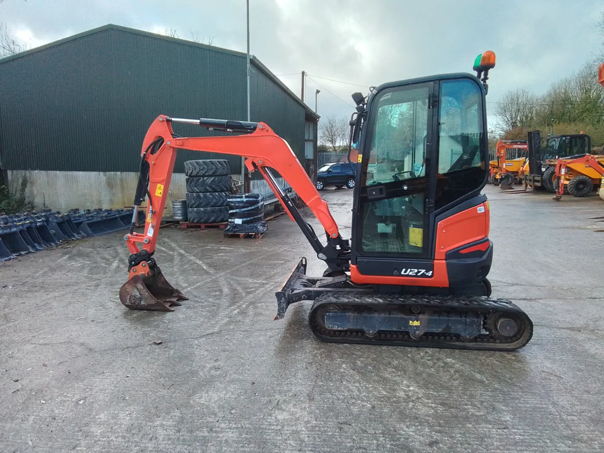 KUBOTA  U27-4  (2022)  1158 HRS - Image 4