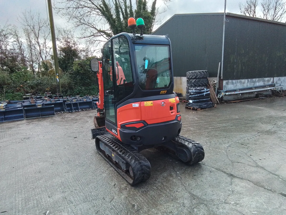 KUBOTA  U27-4  (2022)  1158 HRS - Image 3