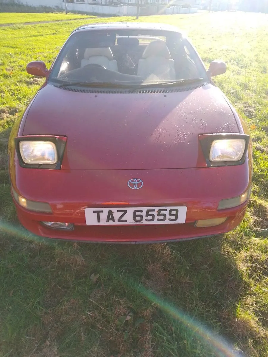 Vintage Toyota MR2 with full body kit - Image 1