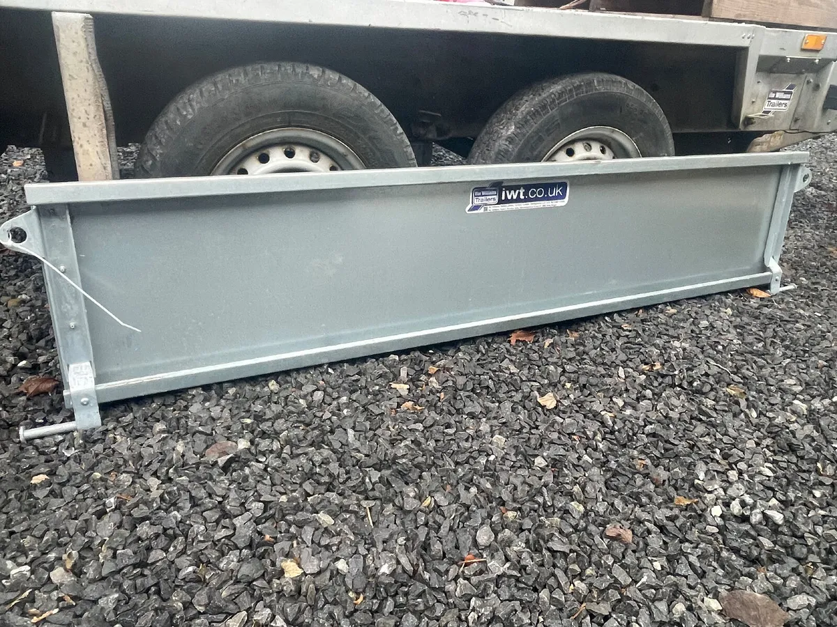 Ifor Williams 6ft 6” Dropside tail doors