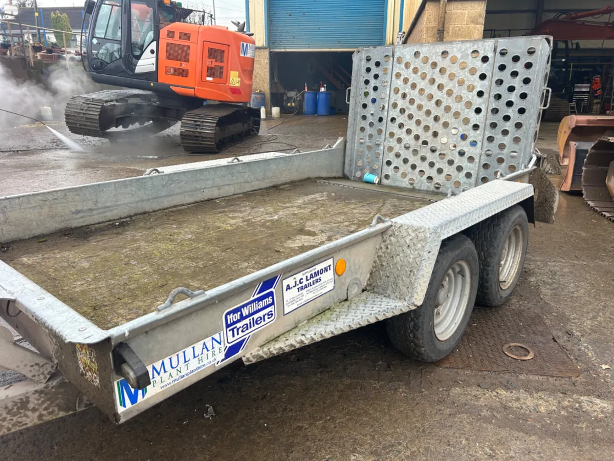 Ifor Williams GH1054BT Plant trailer - Image 3