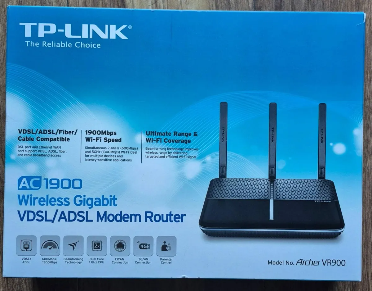 TP-Link Archer VR900 | AC1900 Wireless Router - Image 1
