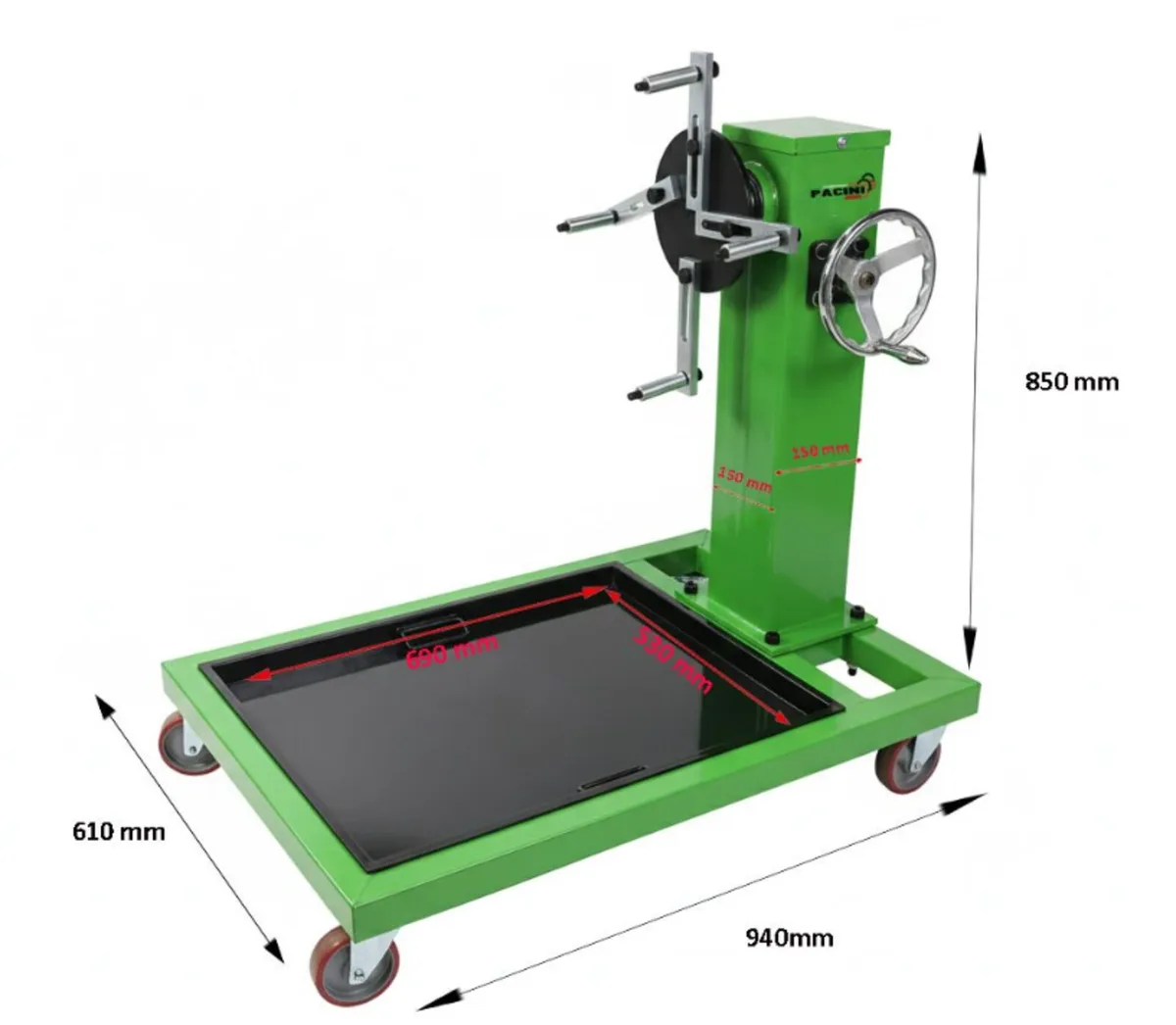 PACINI Engine Turnover Stand - Image 2