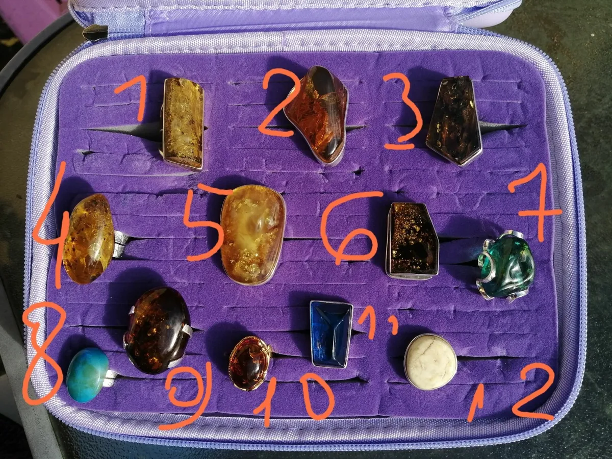 Natural Amber ring - Image 4