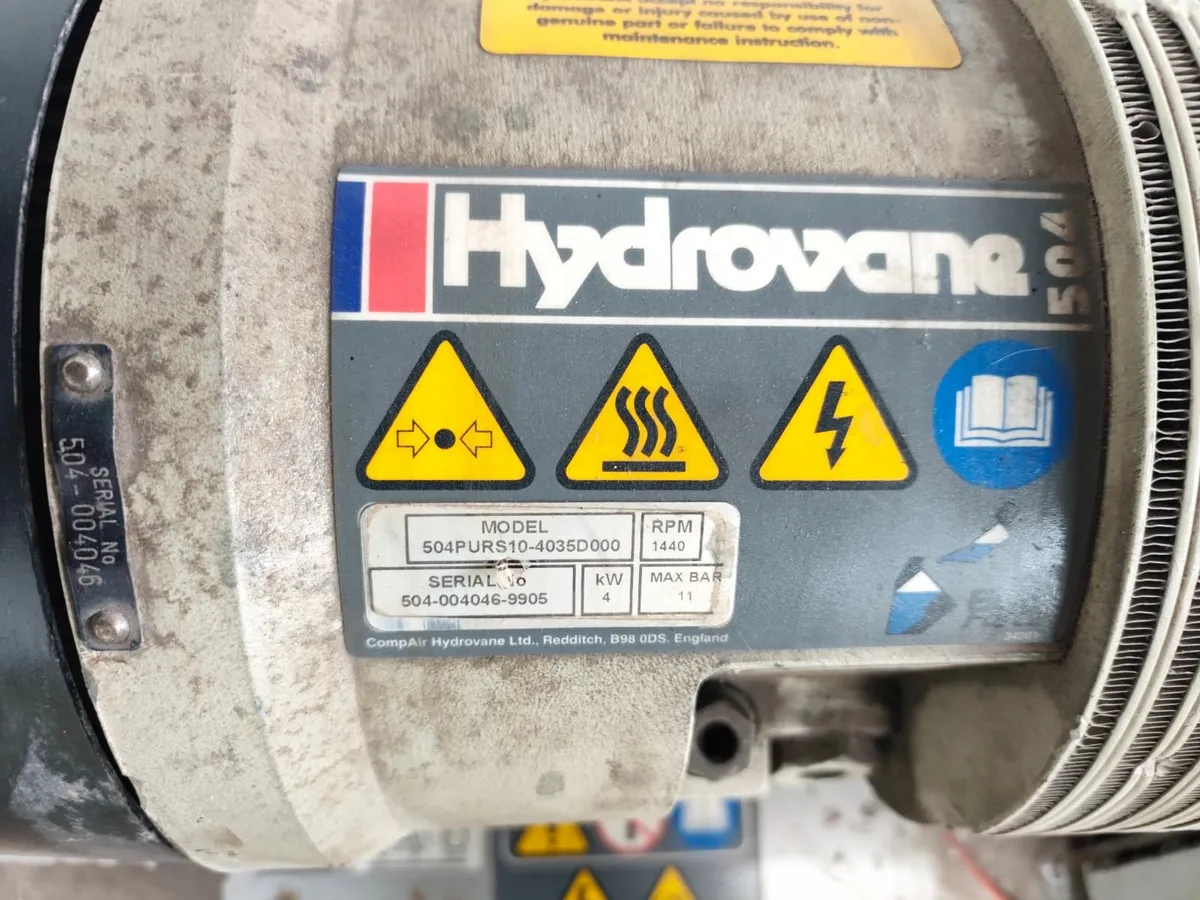 Compressor Hydrovane 504 200l. - Image 2