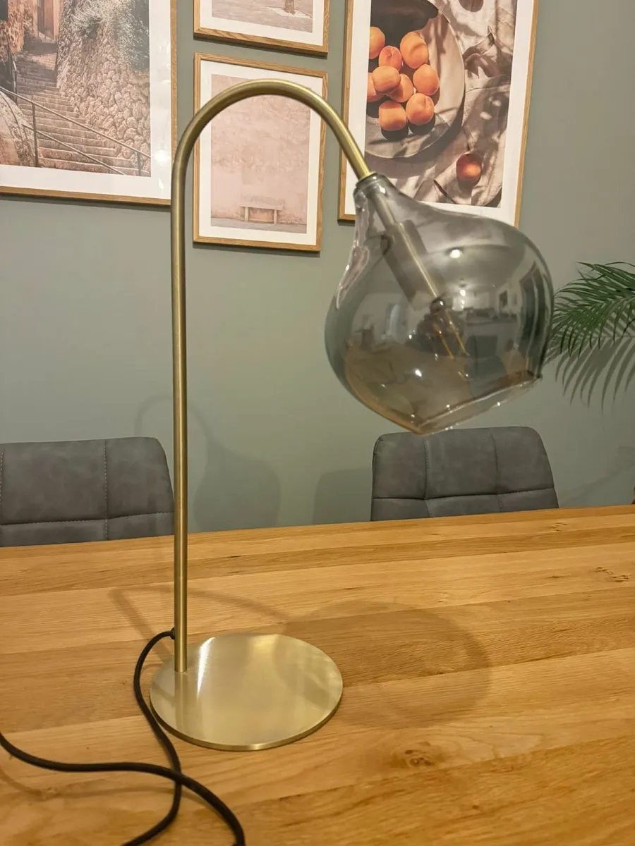 2 Antique Bronze Table Lamps Rakel - Image 2