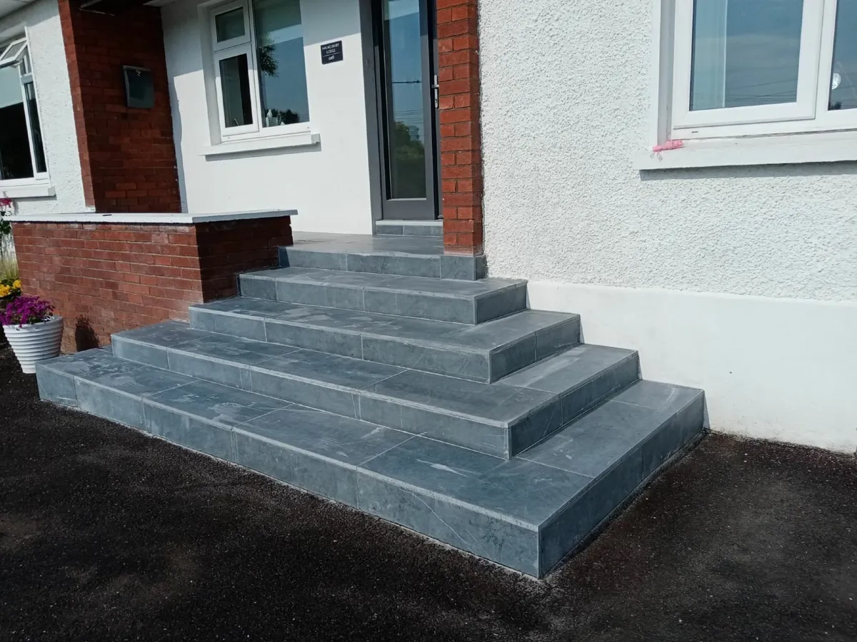 Vietnamese Limestone Scraped Paving - Image 3