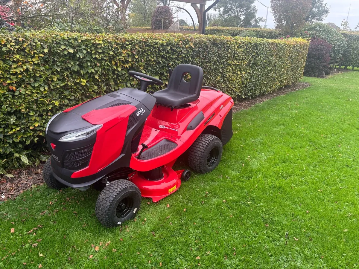 Solo alko ride  on mower - Image 1