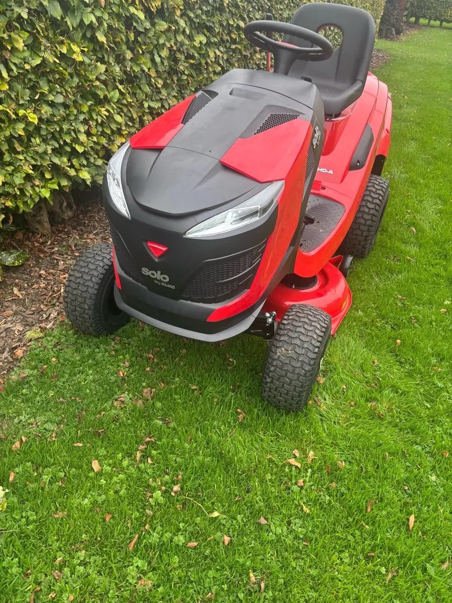 Solo alko ride  on mower - Image 3