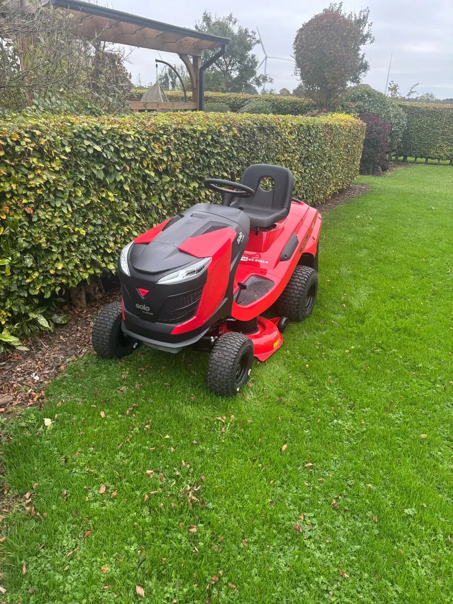 Solo alko ride  on mower - Image 4