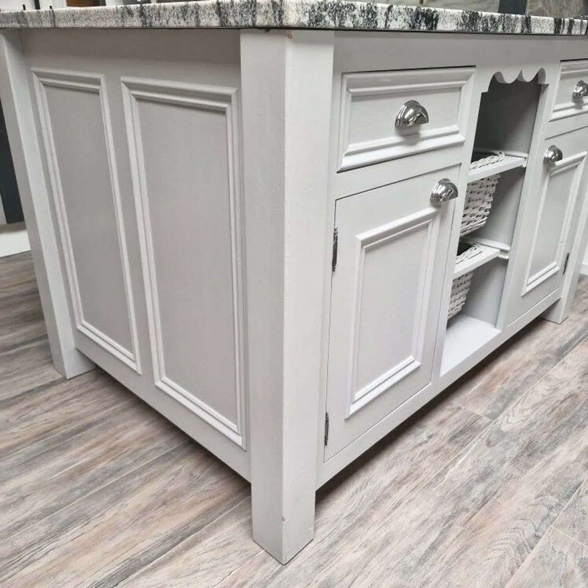 Kitchen Island with Granite Top - Image 4