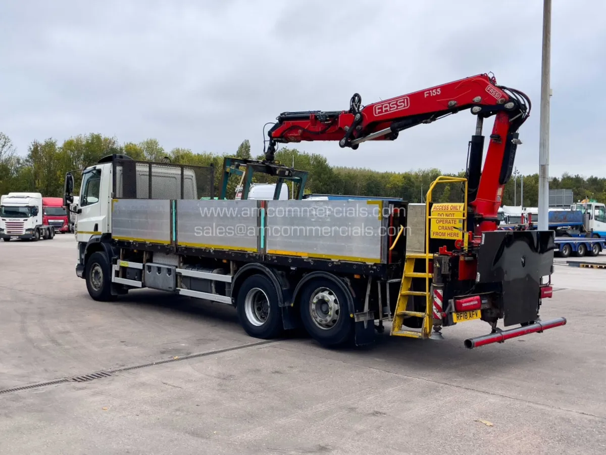 2018 (18) DAF CF 370 BRICK CARRIER DROPSIDE 26 TON - Image 4