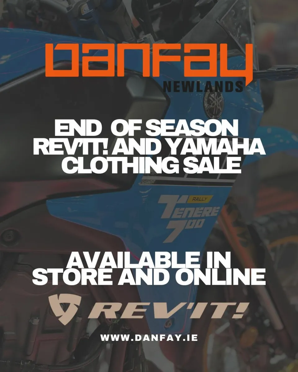 Yamaha & Revit Clothing Sale - End of Season - Image 1