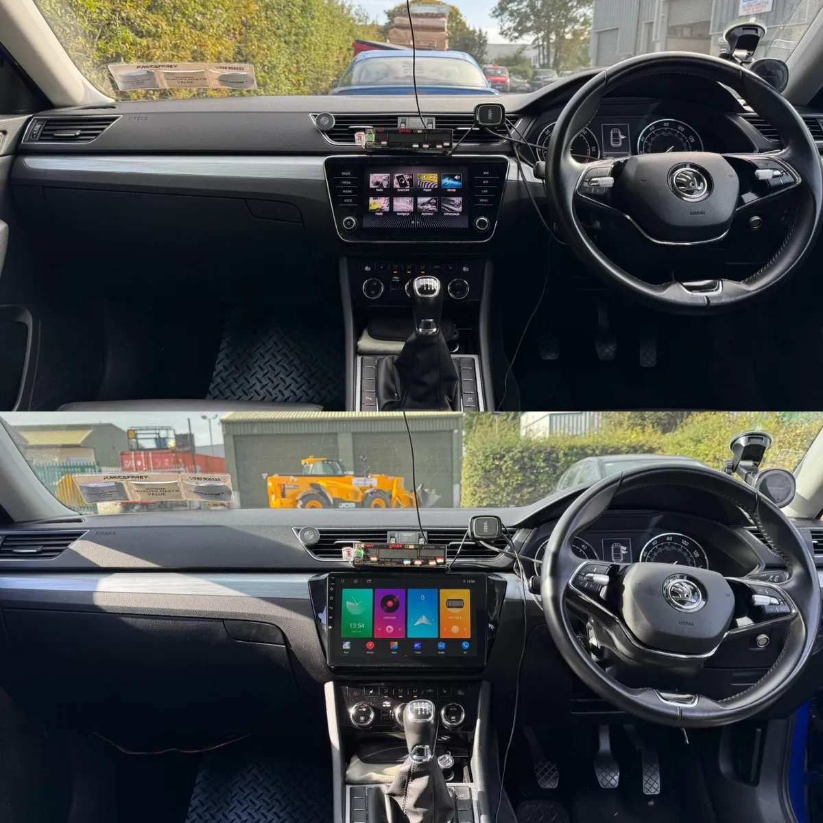 Skoda Superb Android Carplay Radio