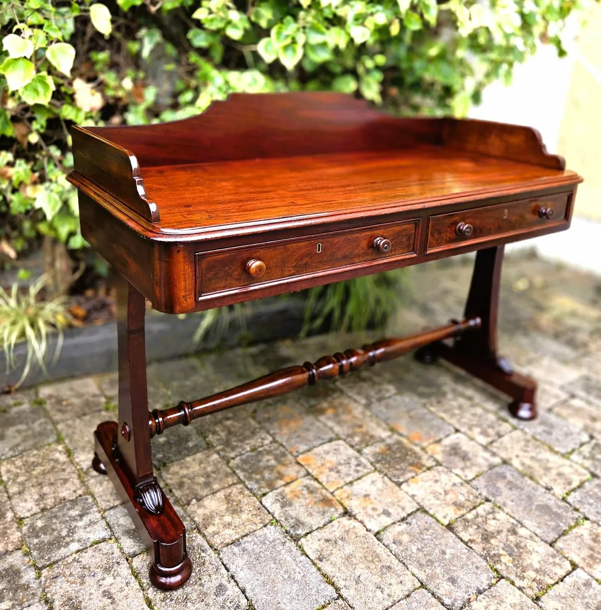 Victorian Library Table- Circa 1860 - Image 2