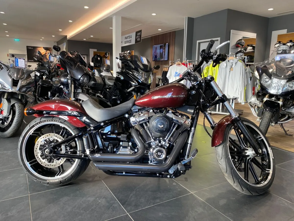 2019 Harley Davidson FXBR Breakout - V&H Pipes! - Image 1