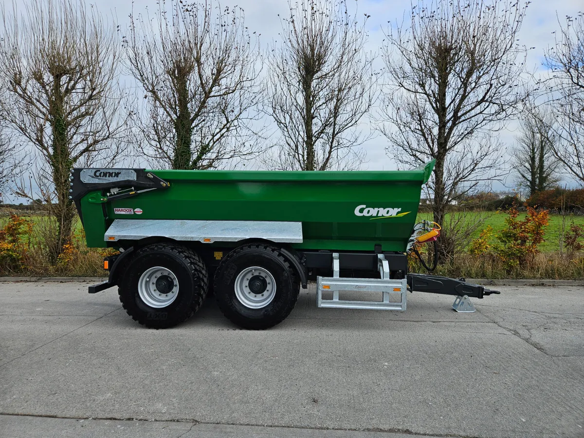 Conor 20T half pipe dump trailer - Image 2